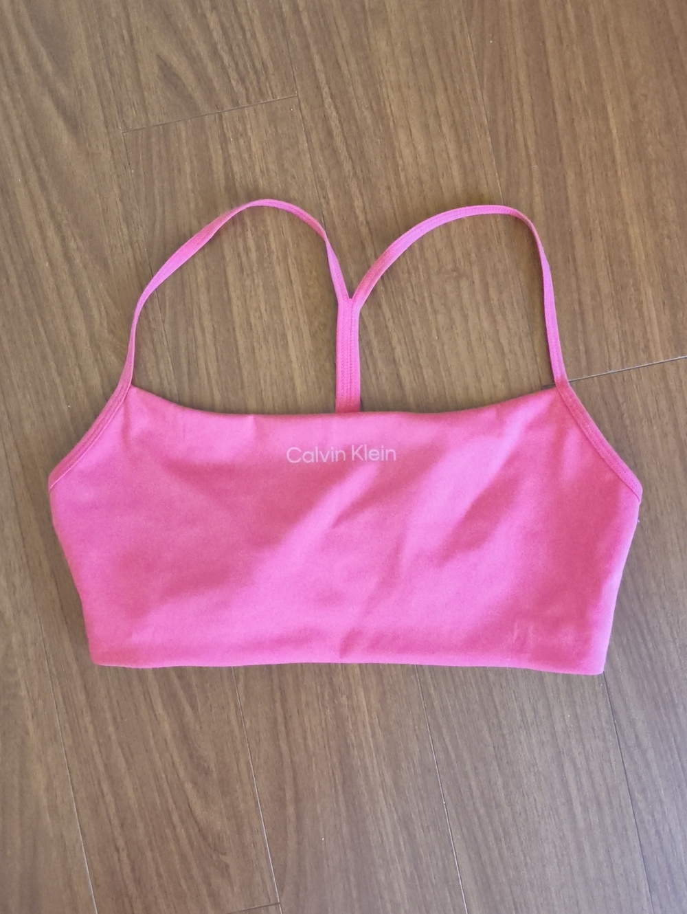 Calvin Klein Bra Pink Strappy Large Brand New L